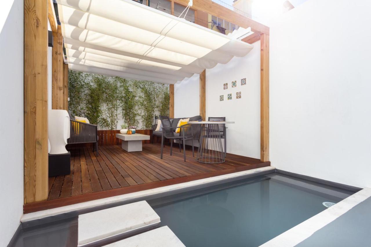 Stupendo- Two Rooms, Patio With Refreshing Pond-Center-Air Conditioning-Free Park Лиссабон Экстерьер фото